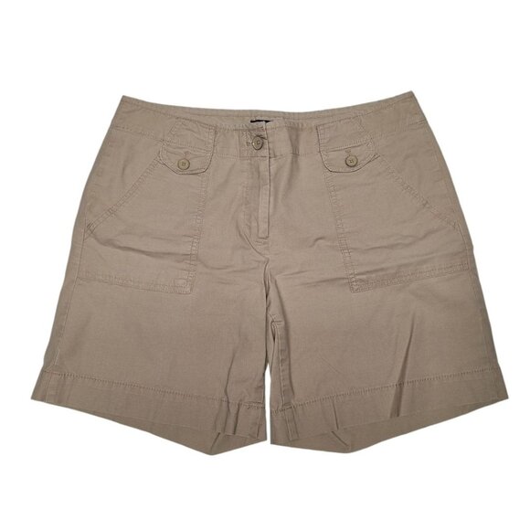 Talbots Khaki Shorts Women Size 4 Pockets Lightweight Casual Camp - Picture 4 of 9